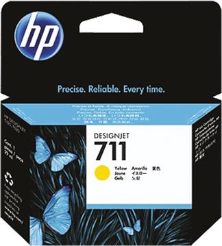 HP 711 29-ml Yellow Ink Cartridge