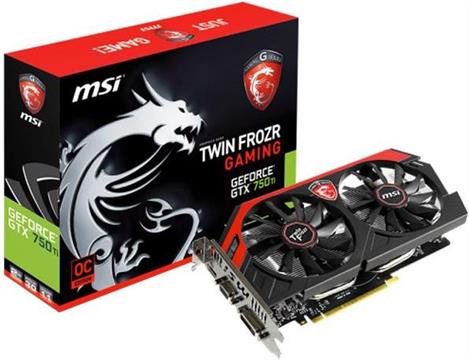 Grafička kartica MSI GF GTX750TI TF, 2GB DDR5