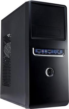 Case Micro ATX Akyga AK801BS black w/o PSU