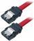 Transmedia C178-W, Unutarnji SATA Kabel, SATA 150 jack to SATA 150 jack, Serial ATA 150 flat Kabel with metal locking, 1,0 m