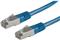 Kabel mrežni PIMF, Cat. 6, 5m, CCA, 27AWG, Savitljivi, Plavi