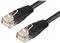 Kabel mrežni UTP, Cat. 6, 5m, CCA, 24AWG, Savitljivi, Crni
