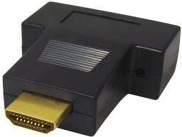Adapter Transmedia DVI-D (Ž) na HDMI (M)