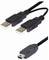 NaviaTec USB A to Mini with power supplier 1.5m USB-217