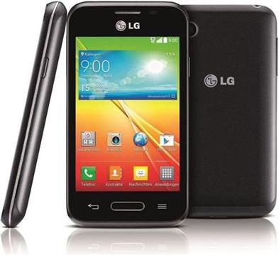 Mobitel LG L40 LGD160, 3.5'' IPS multitouch, DualCore Qualcomm MSM8210 1,2GHz, 512MB, 4GB Flash, MicroSD, BT, kamera, Android 4.4.2, crni