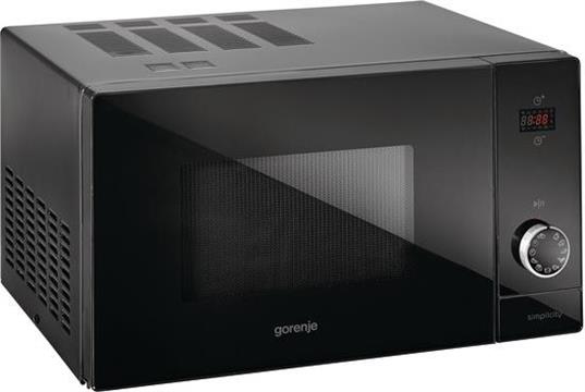 Mikrovalna pećnica Gorenje MO6240SY2B-simplicity II 23 l, 900 W-mikrovalovi/1000 W-gril, crna