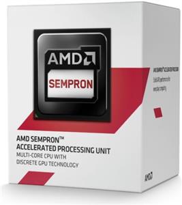 Procesor AMD APU Desktop Sempron X4 3850 (1.3GHz, 2MB, 25W, AM1) box, Radeon R3
