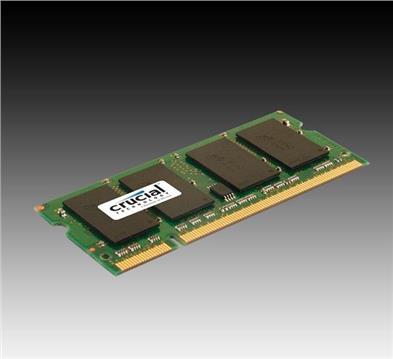 Memorija za notebook Crucial 4GB DDR2 800MHz (PC2-6400) CL6 SODIMM 200pin, CT51264AC800
