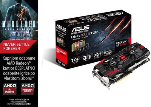 Grafička kartica Asus R9 280X-DC2T-3GD5 + AMD Radeon Gold Reward