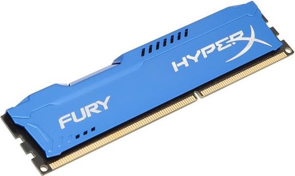 Memorija Kingston 4 GB DDR3 1866 MHz HyperX Fury Blue, HX318C10F/4