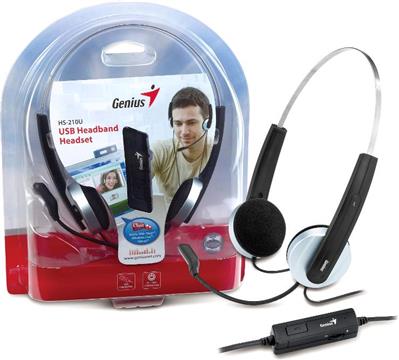 Genius HS-210U, USB slušalice i mikrofon