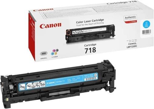 Canon toner CRG-718 Cyan