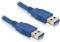 Kabel DELOCK, USB 3.0, USB-A (M) na USB-A (M), 3.0 m