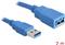 Kabel DELOCK, USB 3.0, USB-A (M) na USB-A (Z), produzni, 2m