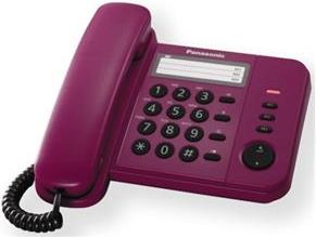 Telefon Panasonic KX-TS 520FXR crveni