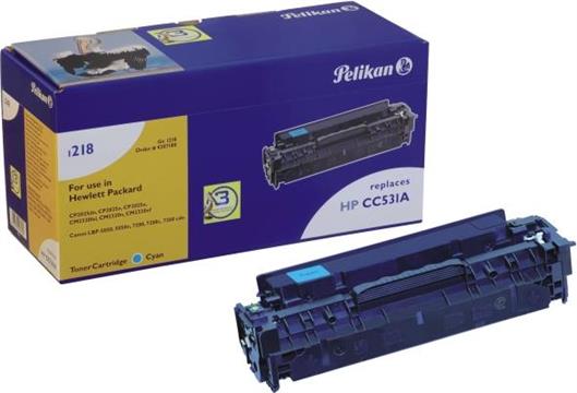 Pelikan HP toner 2.800 str., CC531A, plavi