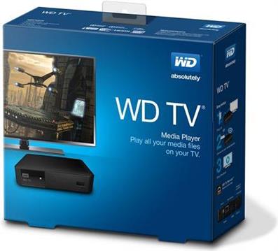 Media player WD TV™ WDBPUF0000NBK-EESN
