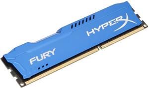 Memorija Kingston 4 GB DDR3 1600 MHz HyperX Fury Blue, HX316C10F/4