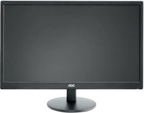 Monitor 23.6'' AOC E2470SWDA, FHD, 5ms, 250cd/m2, 20.000.000:1, D-Sub, DVI, crni