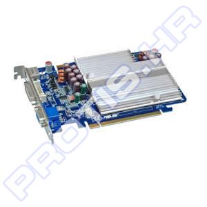 VGA Asus PCI-E nVidia GeForce EN7300GT SILENT/HTD/512MB, DVI-I, 2xD-Sub, HDTV