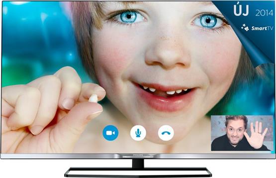 Televizor Philips 42" (107cm) 42PFH5609/88 Full HD (1920×1080p) LED Smart TV, 300cd/m2, 200MHz, WiFi, DVB-T/C, 3×HDMI 