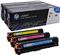 HP 125A 3-pack Cyan/Yellow/Magenta Original LaserJ