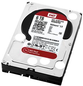 HDD Interni WD Red NAS™ 3.5" 6 TB, IntelliPower, WD60EFRX