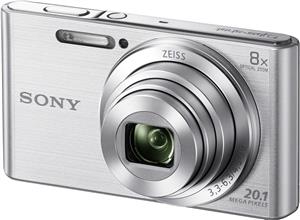 Digitalni fotoaparat Sony DSC-W830S, srebrni