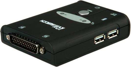 Roline VALUE KVM preklopnik, 1 korisnik - 2 računala, HDMI/USB/Audio, 14.99.3250