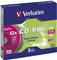 CD-RW Verbatim, Kapacitet 700MB, 5 komada, Brzina 8-12x