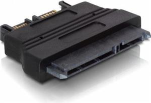 Adapter DELOCK, 22-pin SATA (Ž) na 13-pin Slim SATA (M)