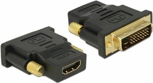 Adapter DELOCK, DVI (M) na HDMI (Ž), LED