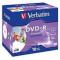 DVD+R Printable Verbatim, Kapacitet 4.7GB, 10 komada, Brzina 16×