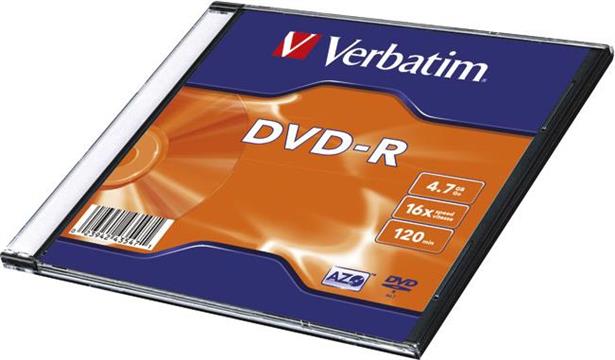 DVD-R Verbatim Matt Silver, Kapacitet 4.7GB, single pack, Brzina 16× (min. 20 kom)