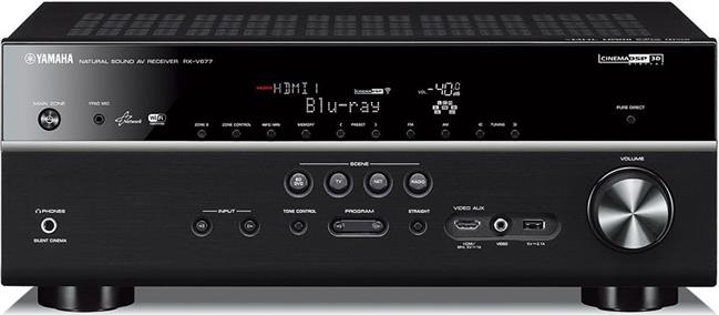 AV Receiver Yamaha RX-V677 7.2-Channel (Black)