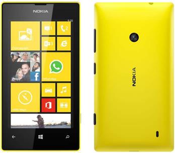 Mobitel NOKIA Lumia 520, 4.0'' multitouch IPS, Qualcomm Snapdragon dual core S4, 512MB RAM, 8GB Flash, microSD, Wi-Fi, BT, kamera, Windows Phone 8, žuti