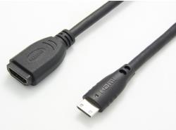 Roline VALUE adapter HDMI(F) na mini HDMI(M), 0.15m, 12.99.3120