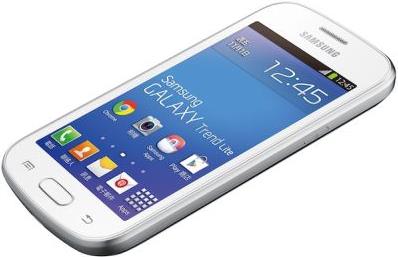 Mobitel SAMSUNG Galaxy Trend Lite S7390, 4.0'' multitouch, 1GHz, 512 MB RAM, 4GB Flash, MicroSD, kamera, WiDi, BT, Android 4.1, bijeli