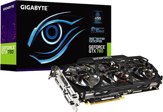 Grafička kartica Gigabyte NVIDIA GTX 780, PCI-E 3.0, 3072 MB GDDR5, 384 bit, rev.2.0