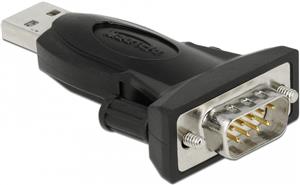 Adapter DELOCK, USB 2.0 (M) na RS232 serial (M)