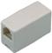 Adapter DELOCK, UTP cat.6 modular coupler, RJ45 (Ž) na RJ45 (Ž)