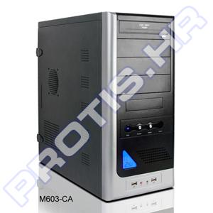 Kućište Codegen midi tower M603-CA, 400W PSU, crno