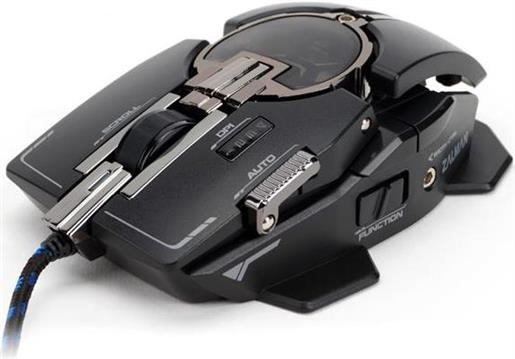 Miš Zalman Knossos ZM-GM4 pro laser gaming mouse 8200DPI, black