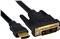 Kabel DELOCK Premium DL, HDMI (M) na DVI 18+1 (M), 2m