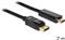 Kabel DELOCK, DP (M) na HDMI (M), 2m