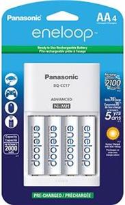 Punjač baterija Panasonic Eneloop KKJ18MCC04E, 4 mjesta za punjenje + 4x 750mAh AAA baterije