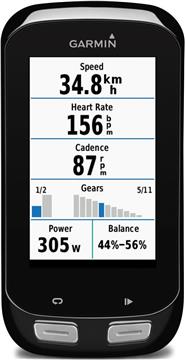 Putno računalo za bicikl GARMIN Edge 1000, GPS+GLONASS navigacija, touch 3", Li-Ion, Garmin Connect, crni