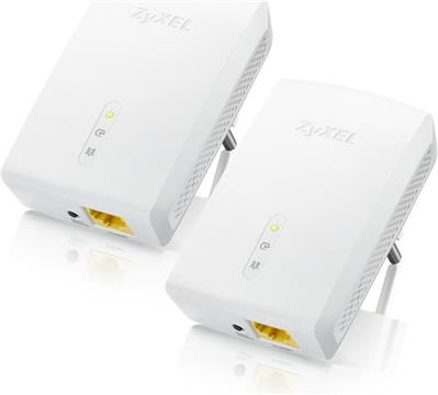 Powerline adapter ZYXEL PLA5405kit, 1200Mbps, G-LAN, dodatna utičnica, zidni