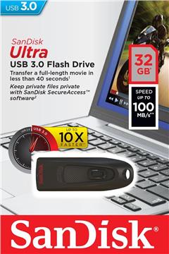 USB memorija 32 GB SanDisk Ultra USB 3.0, SDCZ48-032G-U46