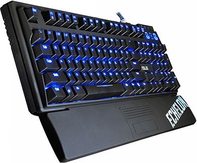 Tipkovnica ASUS Echelon Mechanical Gaming Keyboard, mehanička, crna, USB